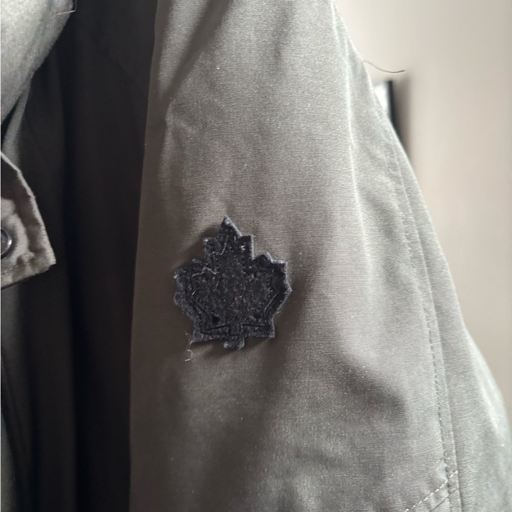 Men's Olive Green Insulated Ski Jacket - Picture 3 of 5
